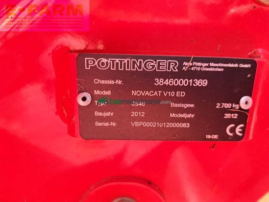 Cortacésped manual - Pöttinger - novacat v10 ed