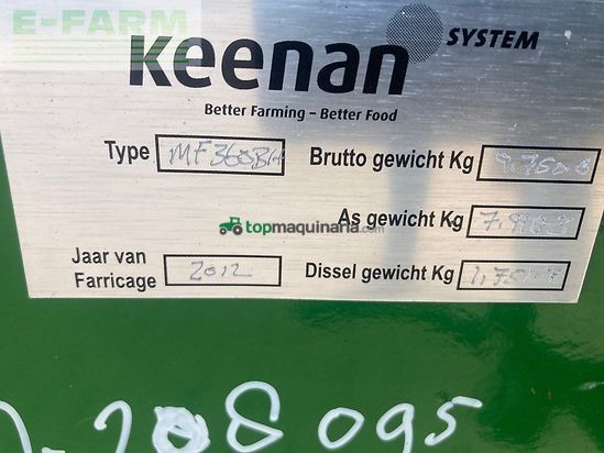 Remolqu esparcidor - Keenan - mechfiber 360