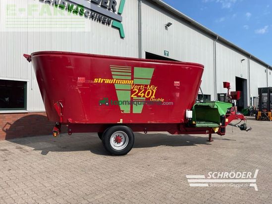 Remolqu esparcidor - Strautmann - verti mix 2401 double