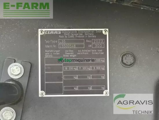 Cosechadora de Cereal - Claas - trion 730