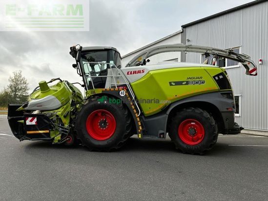 Cosechadora de Cereal - Claas - jaguar 970 greeneye + pu 300