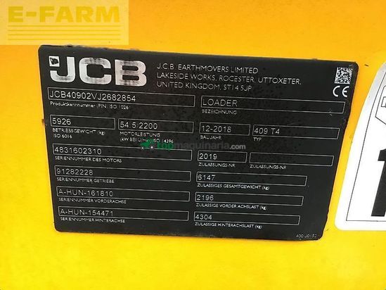 Minicargadora - JCB - 409