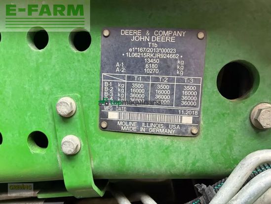 Tractor agrícola - John Deere - 6215r