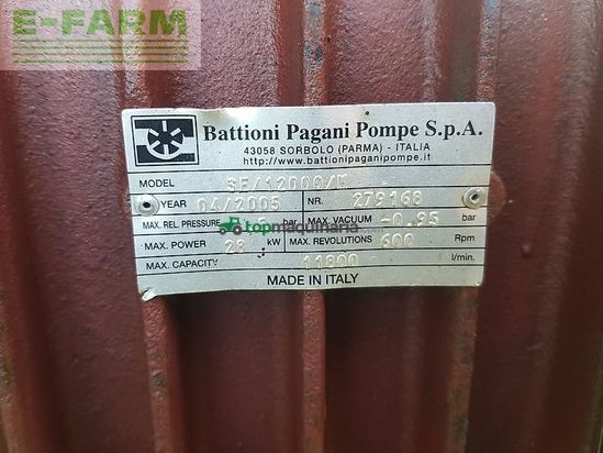 Cuba de purin - BSA - vtw 14t vakuumfass