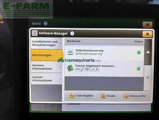 Tractor agrícola - John Deere - 8R 370