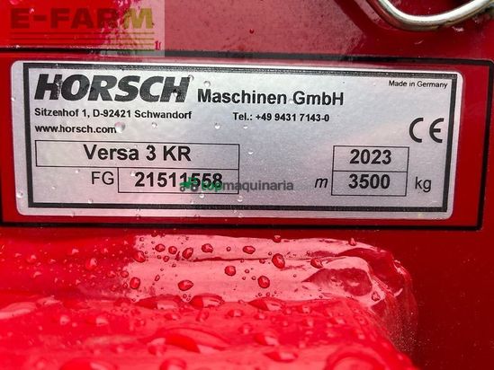 Sembradora - Horsch - versa 3 kr