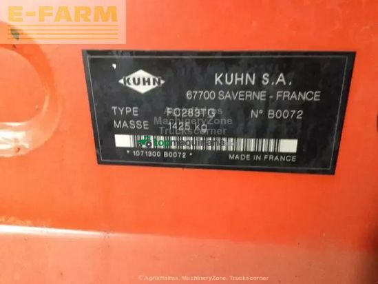 Cortacésped manual - Kuhn - fc283tg