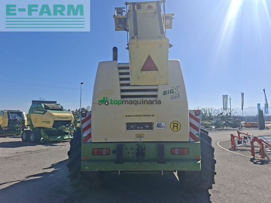 Cosechadora de Cereal - Krone - big x 500 mit ec 6000 und e-flow 300