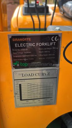 CARRETILLA ELÉCTRICA 3.500 KG