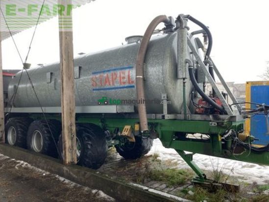 Remolqu agrícola - Bergmann - htw 65 + stapel gülleaufbau vt 27