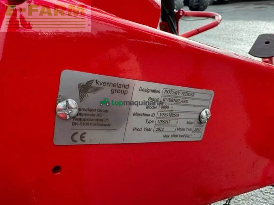 Henificador - Kverneland - 8590
