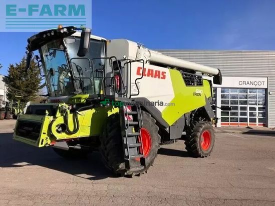 Cosechadora de Cereal - Claas - trion 650 location