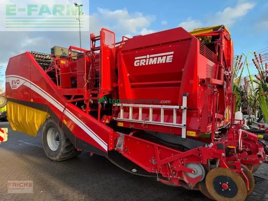 Cosechadora - arrancadora de patata - Grimme - evo 280 clod sep ub