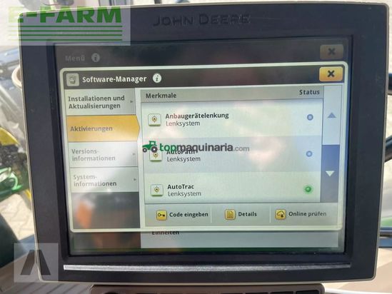 Tractor agrícola - John Deere - 6r 185 6r185