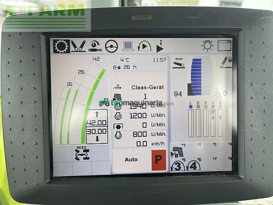 Tractor agrícola - Claas - axion 830 cmatic gps s7 3984 bh top CMATIC