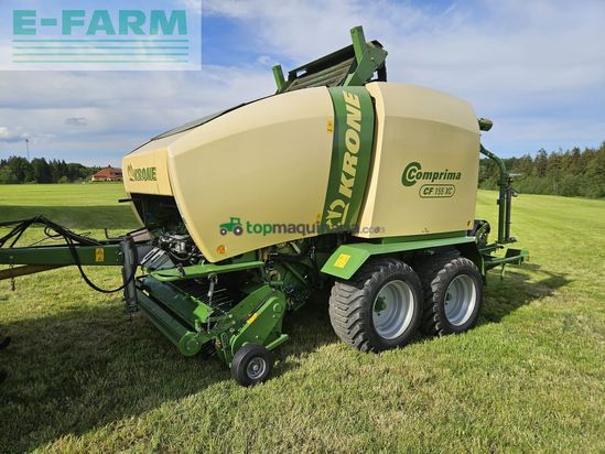 Empacadora gigant - Krone - cf 155 xc