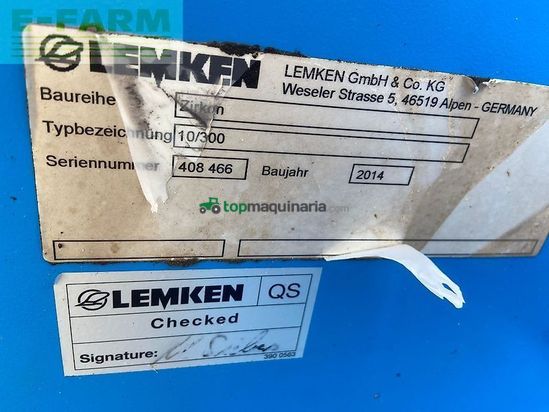 Sembradora - Lemken - zirkon 10 + amazone d8/30 spec.