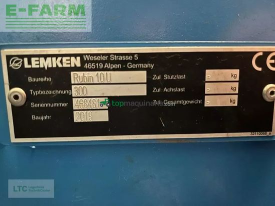 Grada rotativa - Lemken - rubin u 10