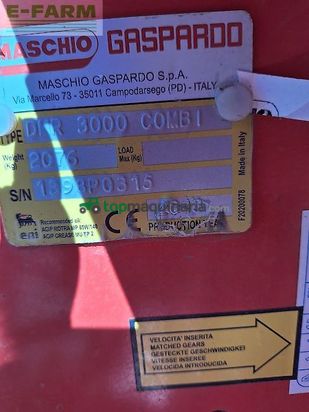Grada rotativa - Maschio - gaspardo alitalia 300 + dominator rapido 3000