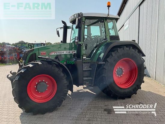 Tractor agrícola - Fendt - 718 vario tms