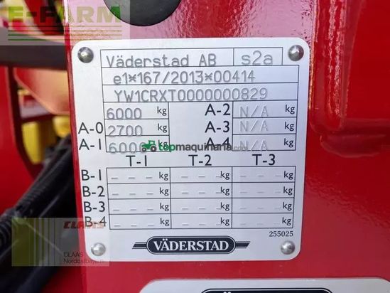 Grada de disco - Väderstad - carrier xt 525 - gezogen