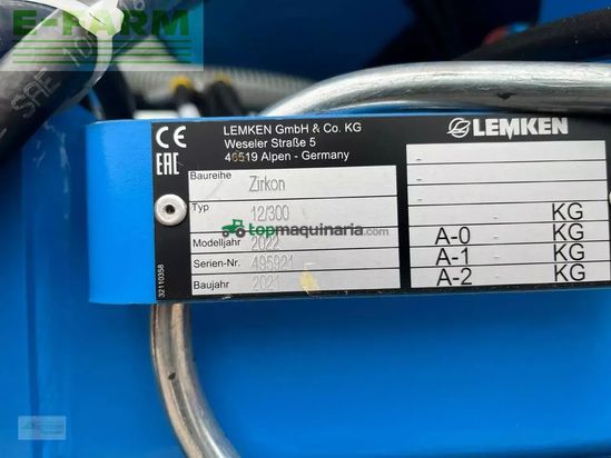 Combinado de siembra - Lemken - zirkon 12 / solitär 9-300