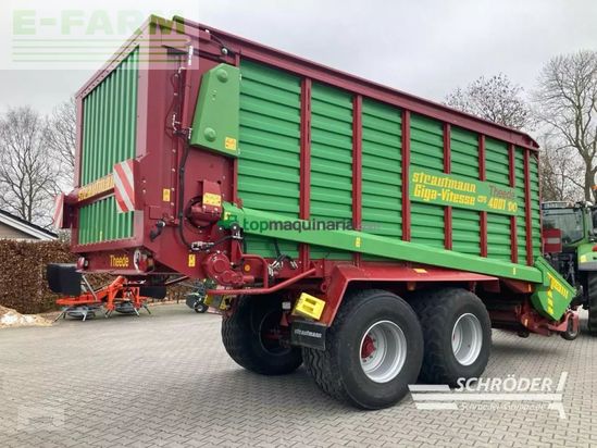 Remolqu agrícola - Strautmann - giga vitesse cfs 4001 do