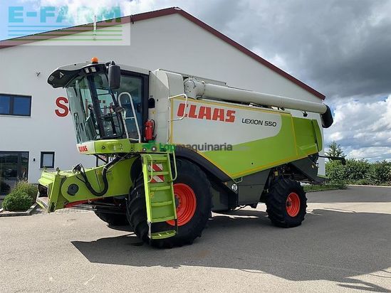 Cosechadora de Cereal - Claas - lexion 550, sw v660, 3d, klimaautomatik