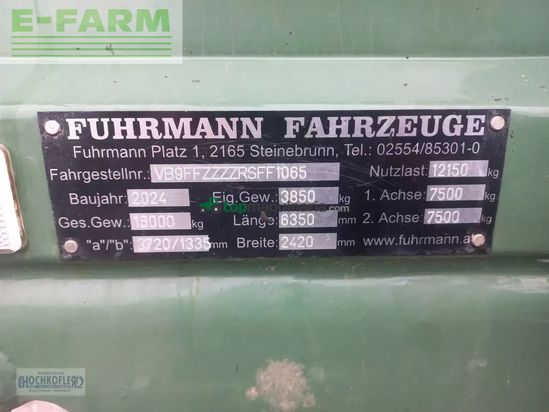 Volquet - Fuhrmann - ff 16000