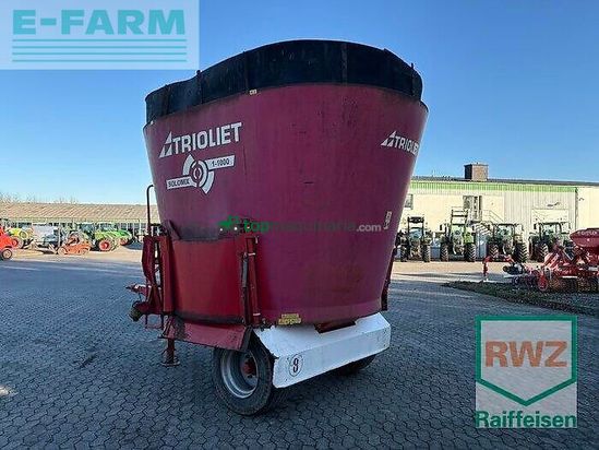 Remolqu esparcidor - Trioliet - solomix 1-1000