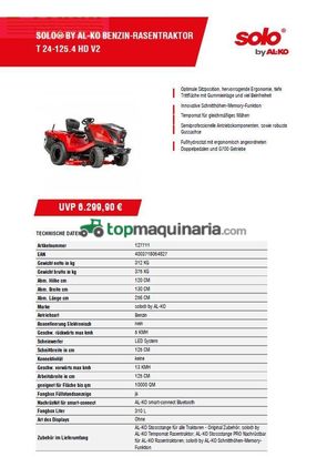 Tractor agrícola -  - alko t 24-125.4 hd v2 sd