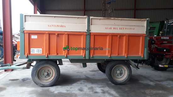 Remolque agrícola Santamaria