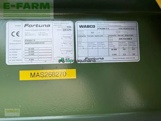 Volquet - Fortuna - ftm200 / 7.5 / 40 km/h