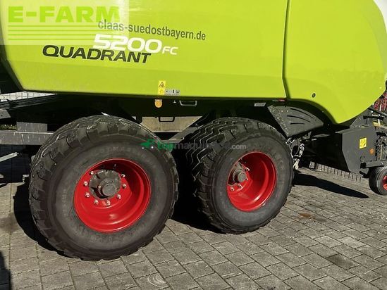 Empacadora gigant - Claas - quadrant 5200 fc