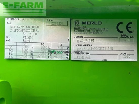 Telescopica - Merlo - geb. teleskoplader merlo tf 42
