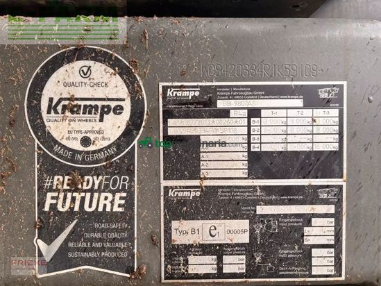 Cinta transportadora de forraje - Krampe - as 900.1