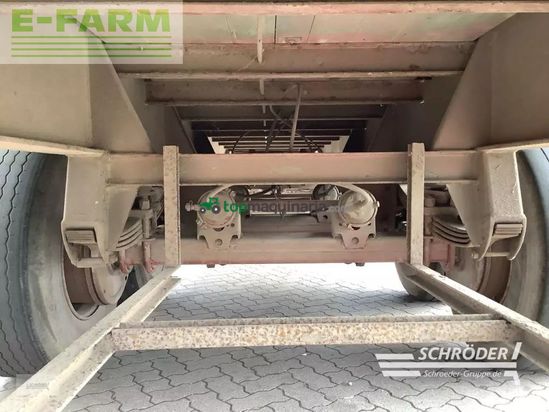 Remolqu agrícola -  - ackermann-frühauf 22t plattformwagen