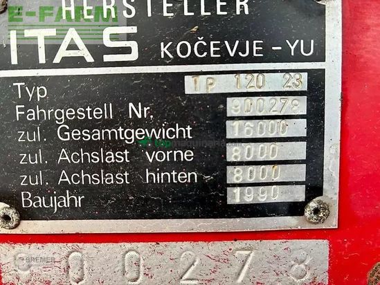 Volquet -  - 16 to, 3-seiten-kipper, tp120 23