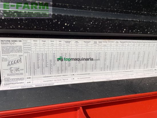 Combinado de siembra -  - kuhn kreiselegge/reform semo 100