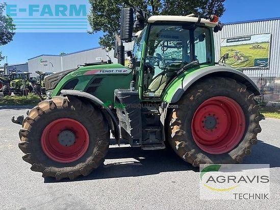 Tractor agrícola - Fendt - 718 vario s4 profi