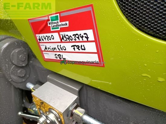 Tractor agrícola - Claas - arion 660 cis+