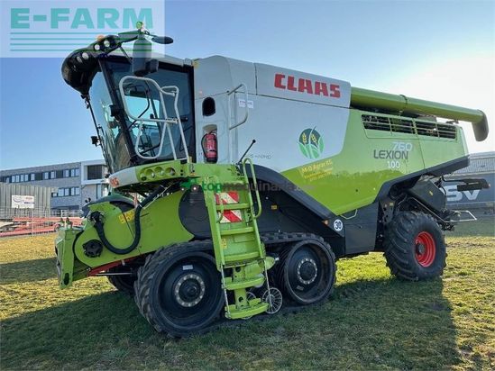 Cosechadora de Cereal - Claas - lexion 760 tt