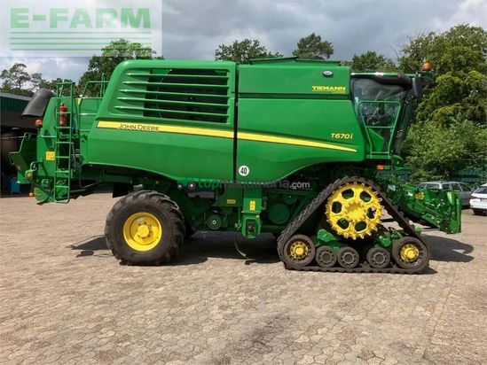 Cosechadora de Cereal - John Deere - t670