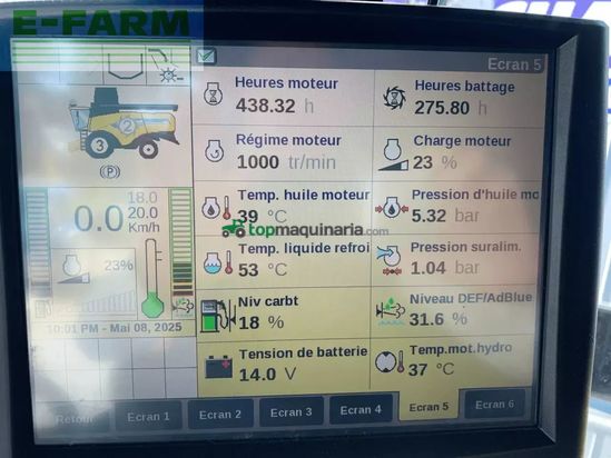 Cosechadora de Cereal - New Holland - ch 7.70 stage 5