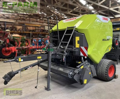 Empacadora gigant - Claas - rollant 520 rc