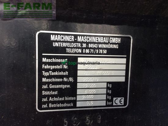 Cisterna - Marchner - vfw 11.000 l einachs