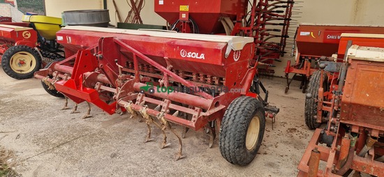 Sembradora en línea convencional - Sola - Trisem 
