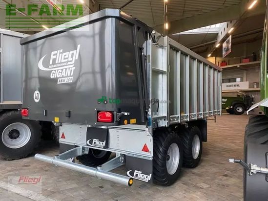 Cinta transportadora de forraje - Fliegl - asw 160 fox
