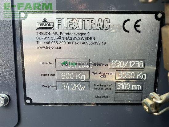 Minicargadora - Trejon - flexitrac 1244