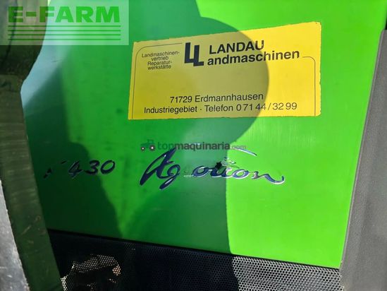 Tractor agrícola - Deutz-Fahr - agrotron k 430
